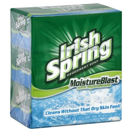 Săpun de corp Irish Spring Moisture Blast - Ambalaj 3 bucăți