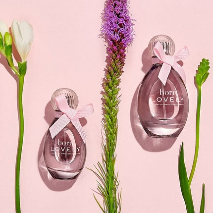 Set Parfum, Born Lovely, 100ml cu Rollerball și Clutch Bag