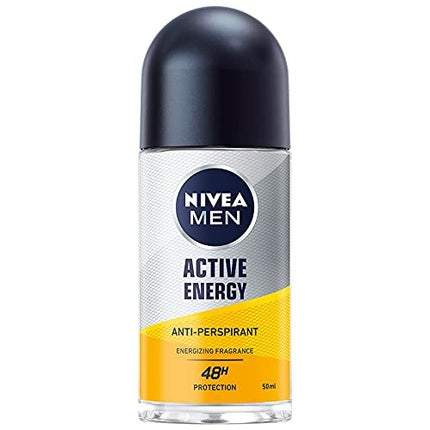 Deodorant roll-on, Nivea, Active Energy, 50ml, citrus
