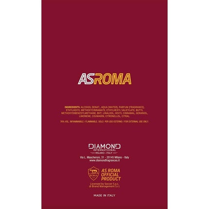 Parfum bărbați, As Roma, 100ml, lemnos