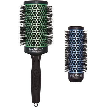 Set perii, Olivia Garden MultiBrush, 3 piese, 36mm/56mm