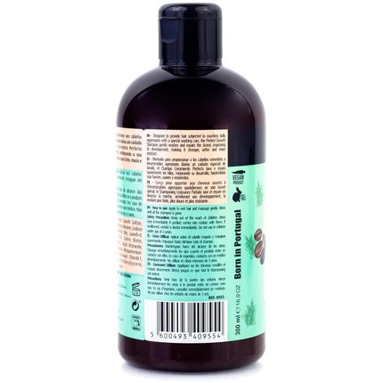 Șampon Real Natura, Hair Growth, 300ml, Ricin, Cafea