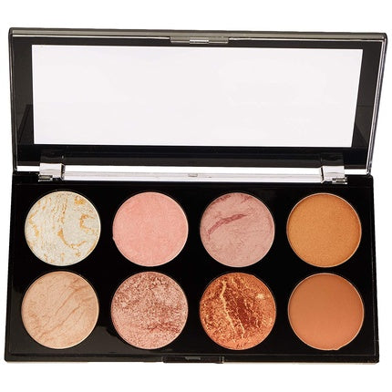 Paletă Blush Makeup Revolution Golden Sugar 8 culori 13g