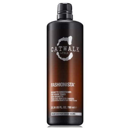 Condiționar Tigi Catwalk Fashionista Brunette pentru păr brunet, 750 ml