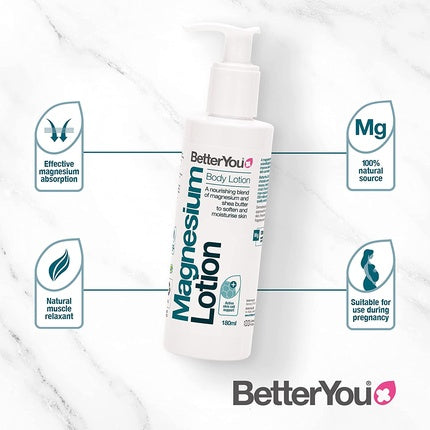 Loțiune corp, Better You, Magnesium, 180ml