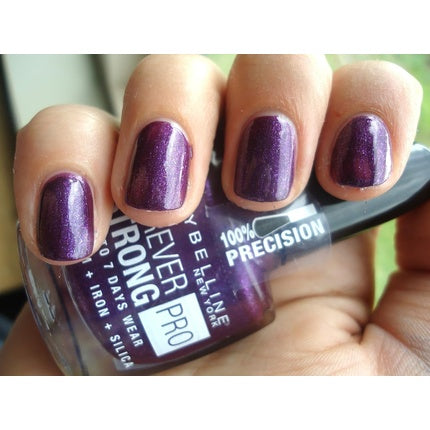 Lac de unghii, Maybelline, Forever Strong Pro, mov