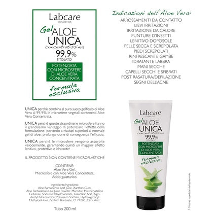 Gel de Curățare Labcare Aloe Vera cu Microbeads 999 Concentrate, 200ml
