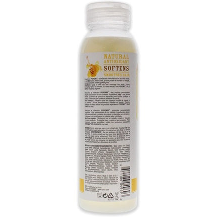 Șampon Rusk Puremix Wild Honey Reparator pentru păr uscat, 12oz, culoare alb-gălbuie