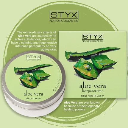 Cremă de corp Styx cu Aloe Vera, 200 ml