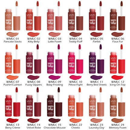 Ruj mat, NYX, Smooth Whip, cremă