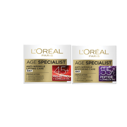 Cremă antirid L'Oreal Paris Age Specialist, zi și noapte, 50 ml