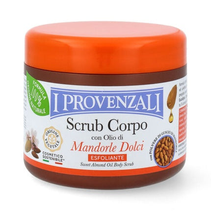 Exfoliant de corp, The Provencals, ulei de migdale dulci, 600g