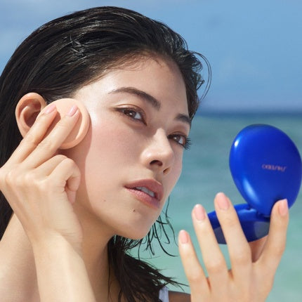 Fond de ten compact, Shiseido, UV Protective, bej mediu