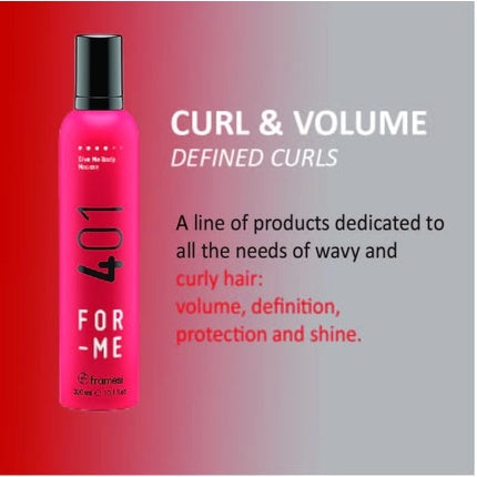 Spumă păr Framesi For-Me 401, 300ml, roz