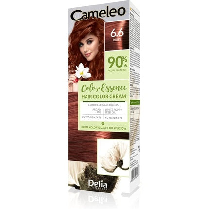 Vopsea de păr, Cameleo, Color Essence Ruby, 75g