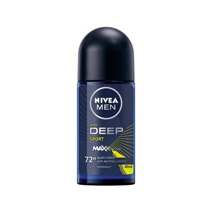 Nivea Men Deodorant Deep Sport Rollon, 50ml, 72h anti-perspirant