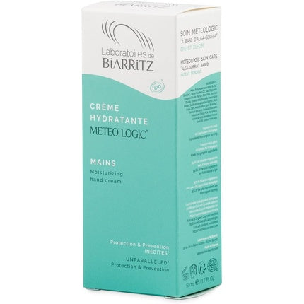 Cremă de mâini, Les Laboratoires De Biarritz, Meteologic, verde-alb