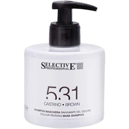 Mască de păr colorantă, Selective Professional, 531 Castano Brown, 275ml