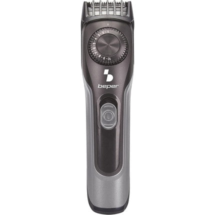 Trimmer barba, Beper, lame otel inoxidabil, reglabil 1-10mm, negru