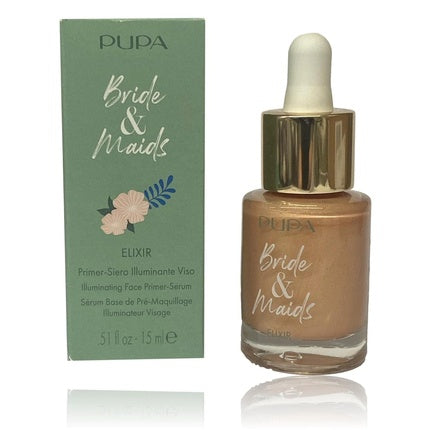 Serum Iluminator, Pupa Milano, Bride & Maids, 15ml, auriu