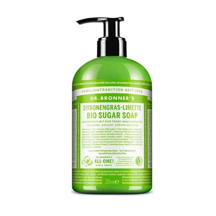 Săpun lichid BIO Dr. Bronner's Sugar Soap Lemongrass Lime 355ml