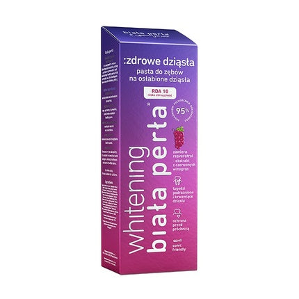 Pastă de dinți Biaa Pera Periodontis Healthy Gums, 75ml, roz-violet