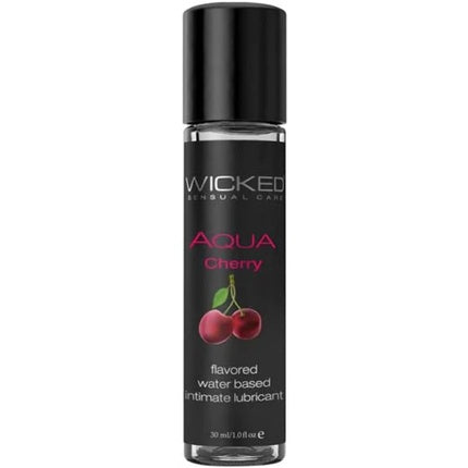 Lubrifiant Intim, Wicked Sensual Care, Aqua Cherry, Transparent, 30ml