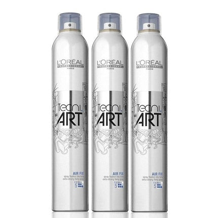 Fixativ, L'Oréal Professionnel, TecniART Air Fix, 400ml, gri
