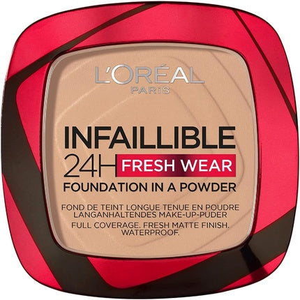 Fond de ten pudra, L'Oréal Paris, Infaillible 24H Fresh Wear, 9g