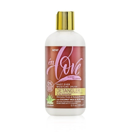 Knot Ever Moisture Crush Hair Detangler cu lapte de cocos natural și aloe vera