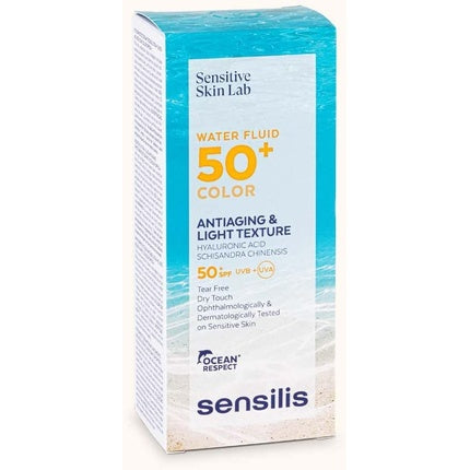 Lotiune Water Fluid, Sensilis, SPF 50+, culoare