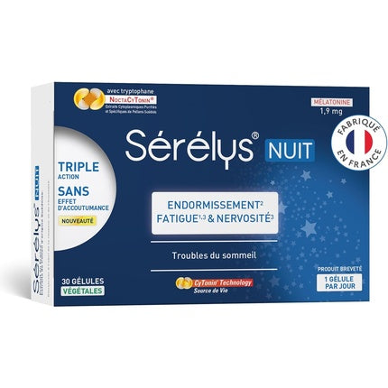 Serélys Nuit - Capsule Vegetale pentru Somn Sănătos, 30 bucăți