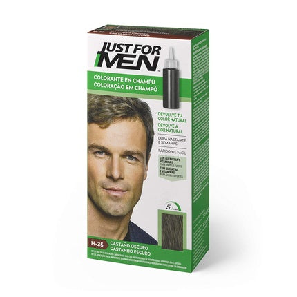 Șampon culoare păr, Just For Men, Dark Brown