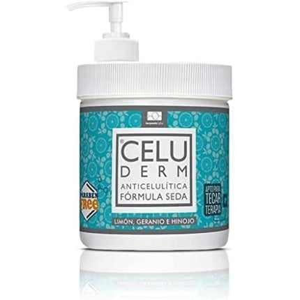 Cremă Anticelulitică, Terpenic Evopro, Celuderm, 200g, ambalaj alb cu pompă