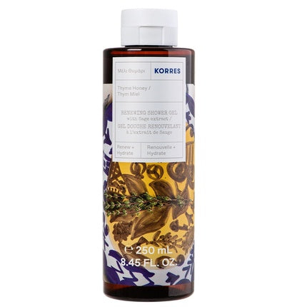 Gel de duș Korres Thyme Honey cu miere, 250ml
