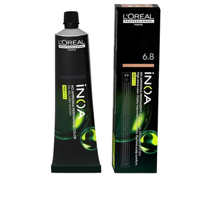 Vopsea de par, L'Oréal Professionnel, Inoa Color 6.8, 60g