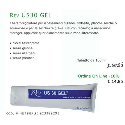 Rev Pharma Rev US30 Gel, 100 ml