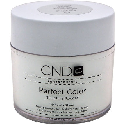 Pulbere de sculptat unghii CND Perfect Color, Natural Sheer, 104g