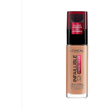 Fond de ten, L'Oréal, Infallible 24h Fresh Wear, chihlimbar