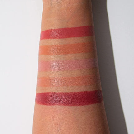 Ruj, Revolution Beauty, Blushed Nudes, pachet 5 bucati