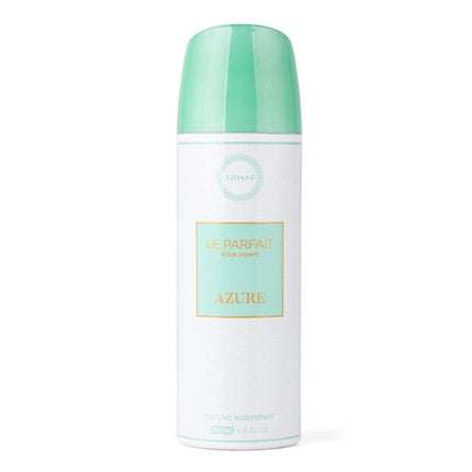 Bodyspray Parfum Armaf Azure Le Parfait Pour Femme, alb cu capac verde, 200ml