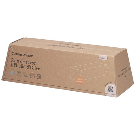 Săpun natural de Marseille cu ulei de măsline, 158 g, ambalaj din carton