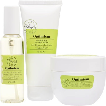 Set Îngrijire Corp, Katie Piper, Optimism, 3 piese, verde