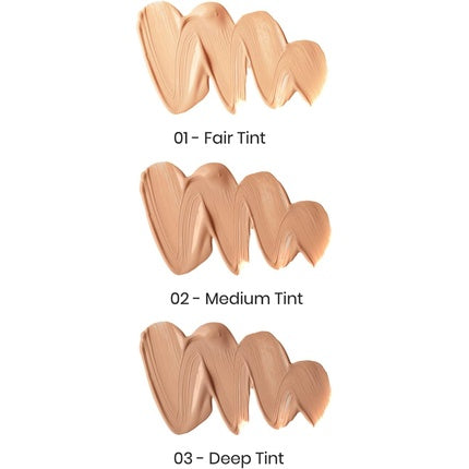 Creamă colorată pentru zi, Golden Rose, Nude Look Radiant Tint SPF 25, Medium Tint