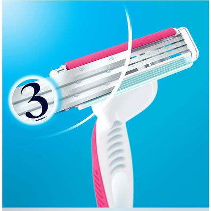 Gillette Venus 3, Rasă de unică folosință, roz