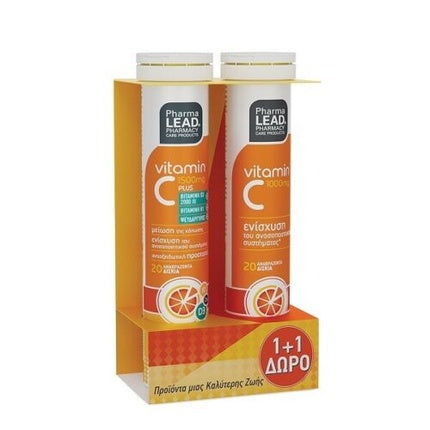 VITAMIN C, PharmaLead, Pachet Promo Vitamin C Plus 1500mg + Vitamin C 1000mg
