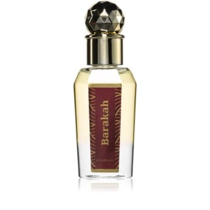 Khadlaj Barakah Women's Fragrance, 100 ml, sticlă clară cu dop auriu, etichetă maro