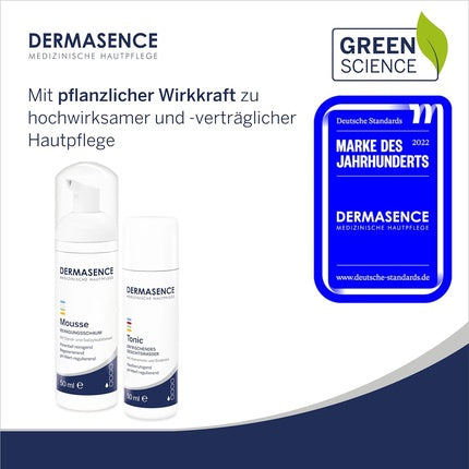 Set de călătorie Dermasence, Curățare profundă și Tonic calmant, 50ml x 2
