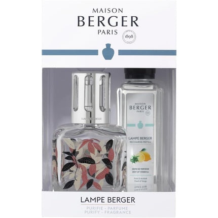 Set Lampa Parfumată Maison Berger Glacon Feuilles 300ml