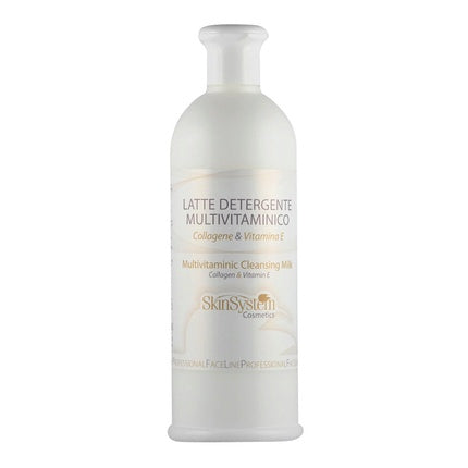 Lapte Detergent Multivitaminic Skinsystem Cosmetics cu Colagen și Vitamina E